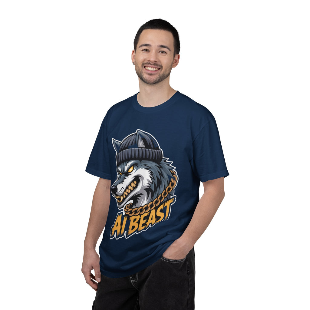 AI BEAST  "Wolf Byte Syndicate " Unisex Garment-Dyed T-shirt
