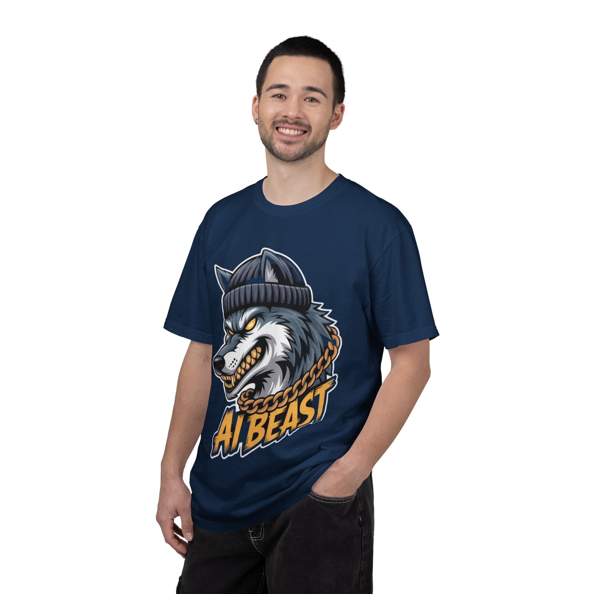 AI BEAST  "Wolf Byte Syndicate " Unisex Garment-Dyed T-shirt