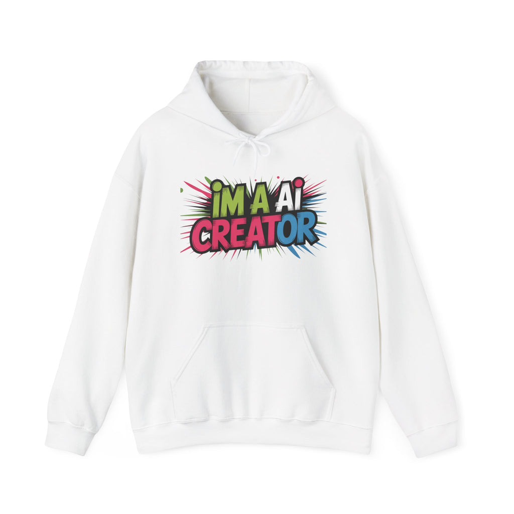 AI Creator  "Code Splash" Unisex Heavy Blend™ Hooded Sweatshirt