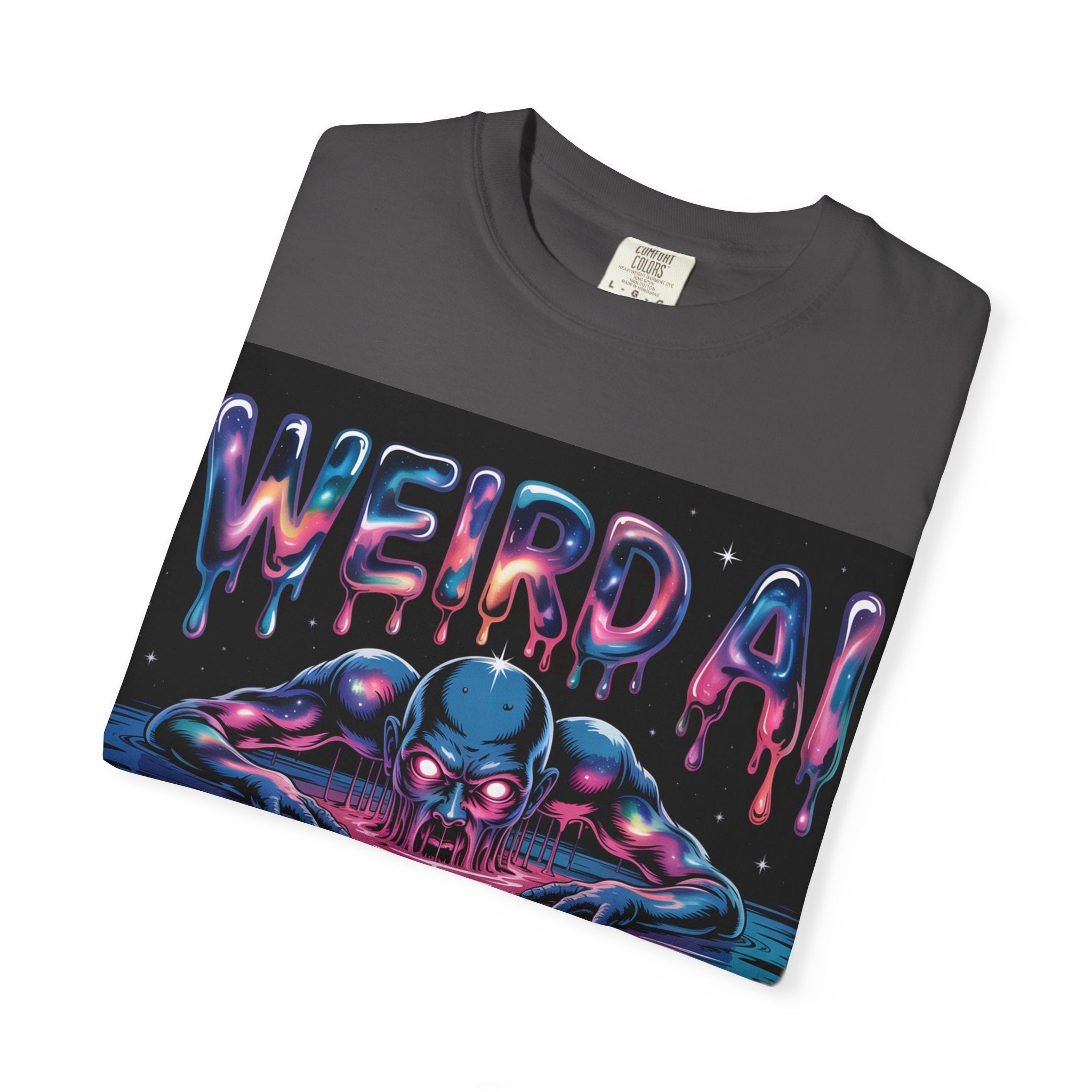 WEIRD AI  " Meltdown Matrix "  Unisex Heavy Blend™ T-Shirt