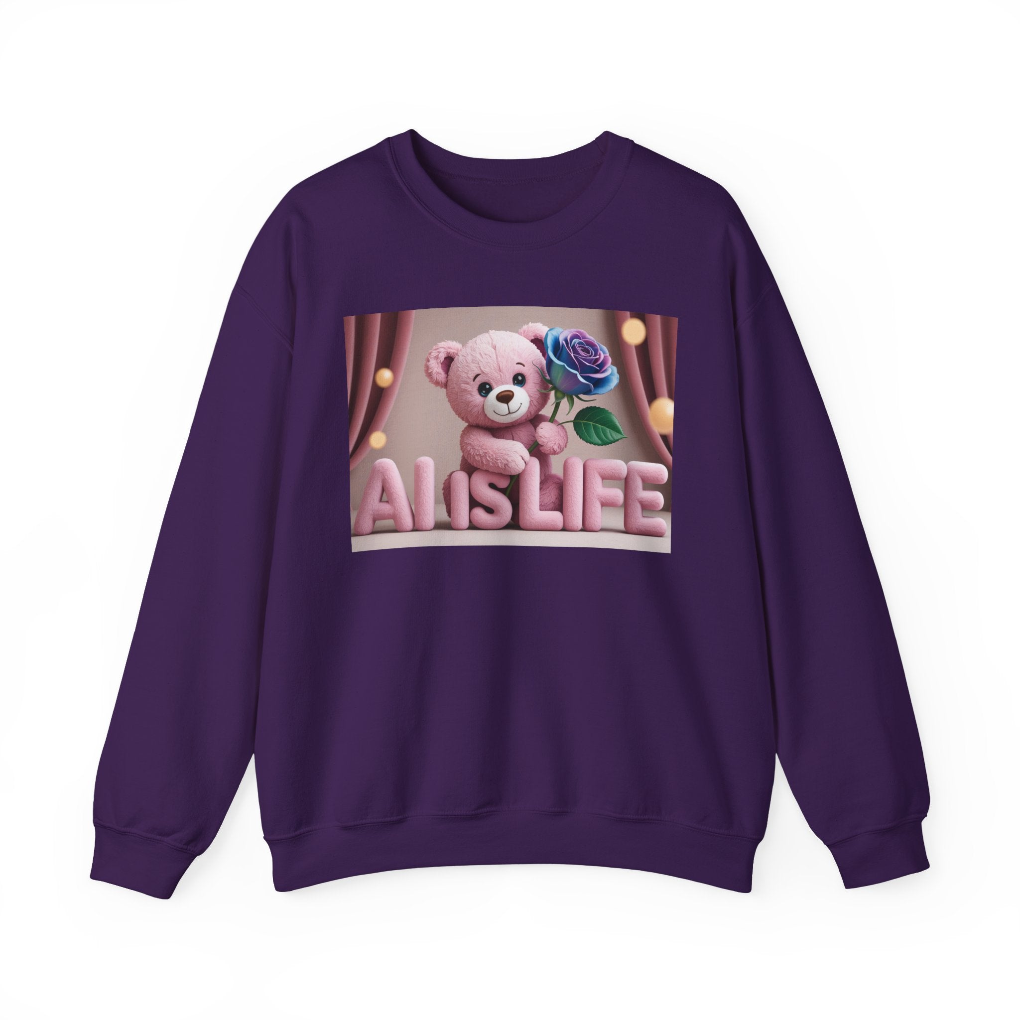 AI IS LIFE  "CUTE CIRCUIT" Unisex Heavy Blend™ Crewneck Sweatshirt