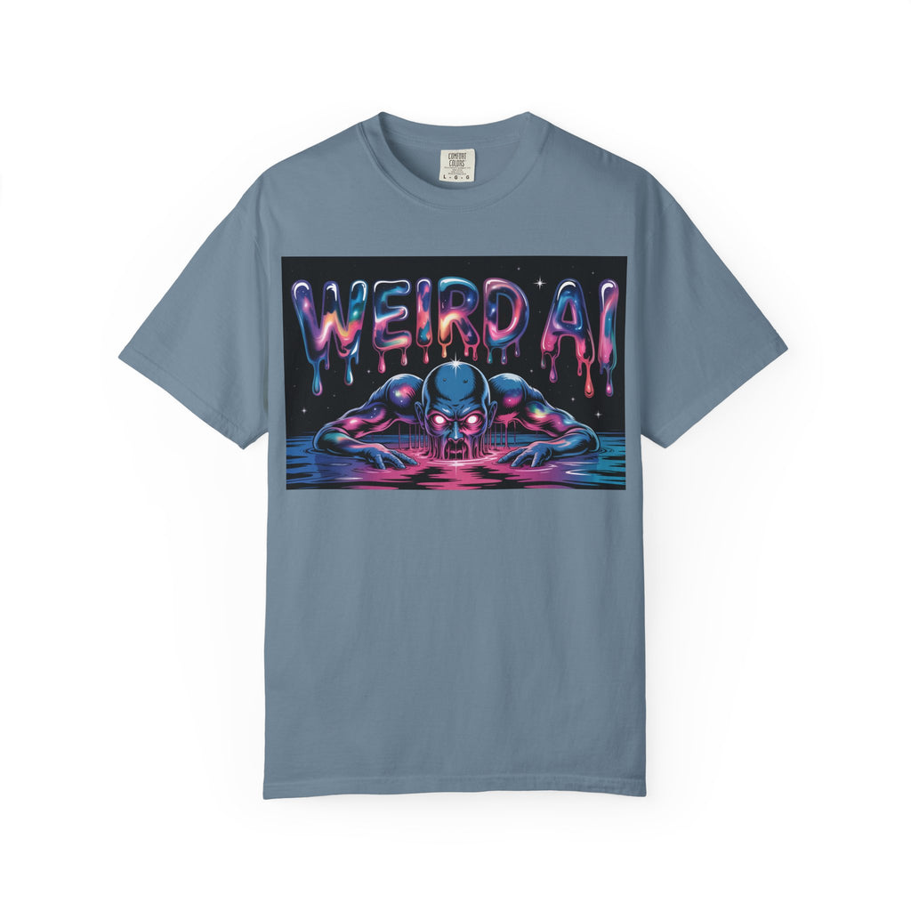 WEIRD AI  " Meltdown Matrix "  Unisex Heavy Blend™ T-Shirt