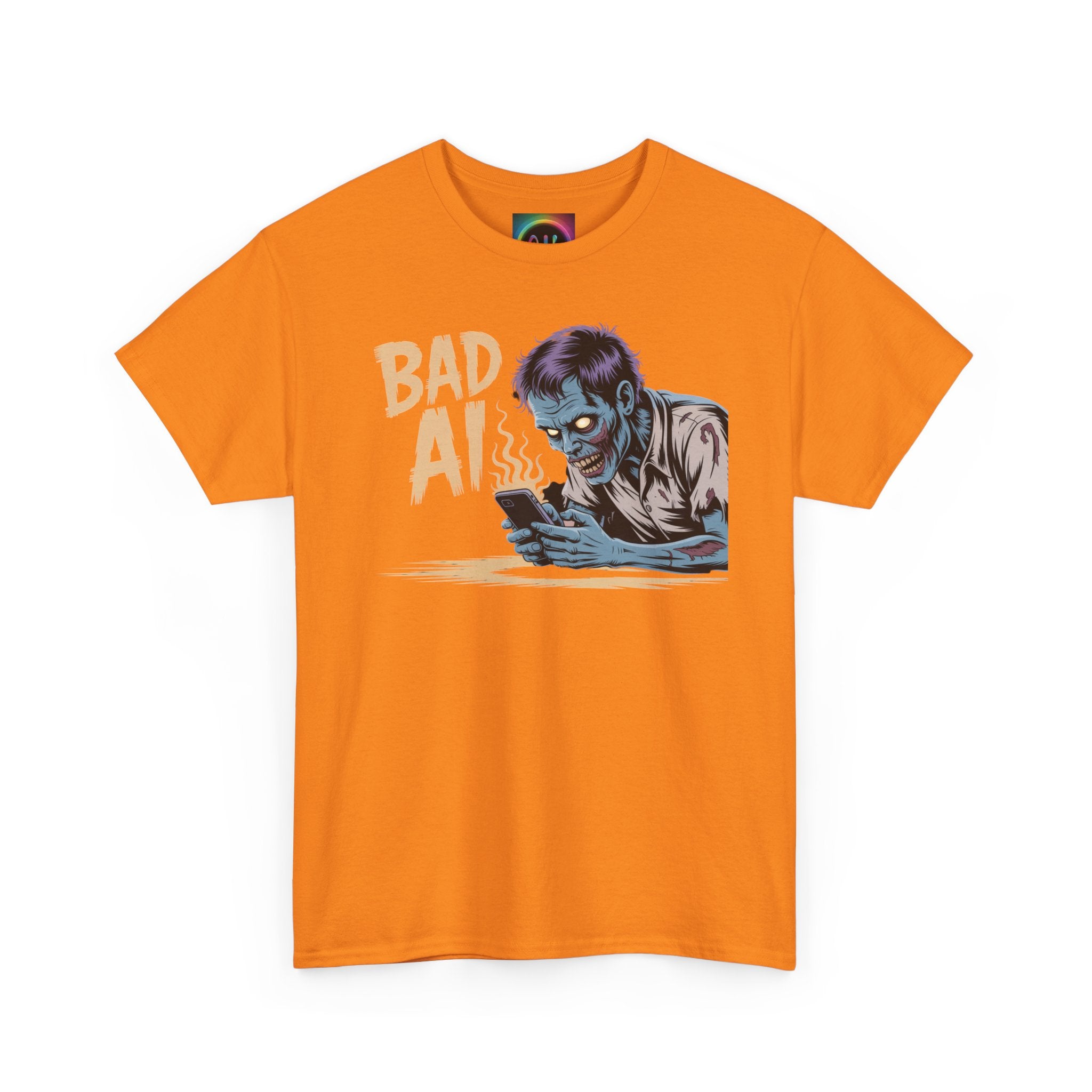 Bad AI "ZOMBIE SCROLL" Unisex Heavy Blend™ Graphic Tee