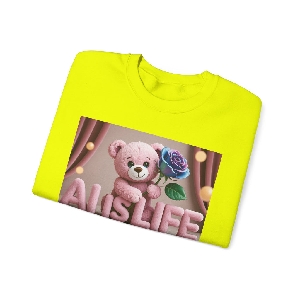 AI IS LIFE  "CUTE CIRCUIT" Unisex Heavy Blend™ Crewneck Sweatshirt