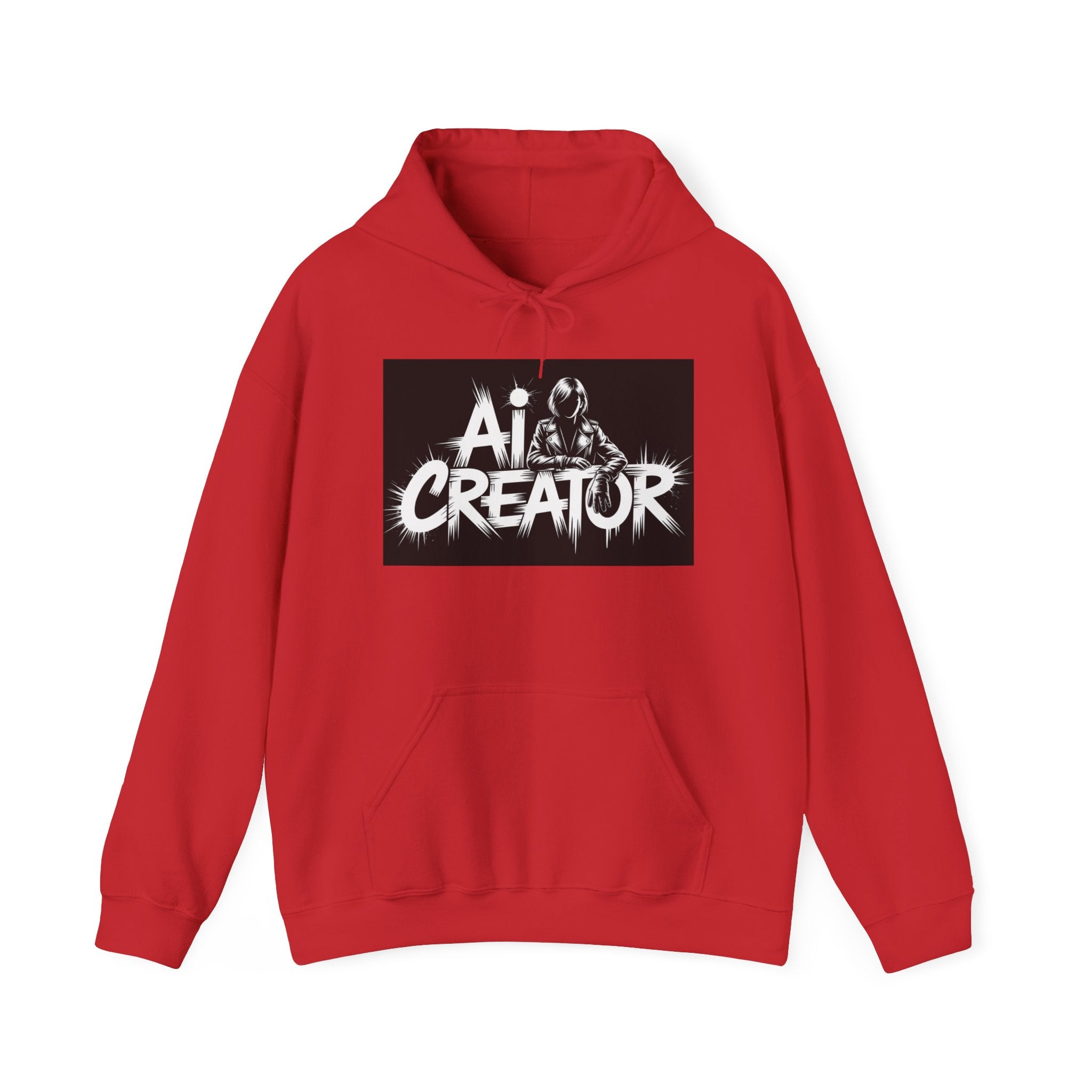 AI Creator  "Digital Rebel" Unisex Heavy Blend™ Hooded Sweatshirt