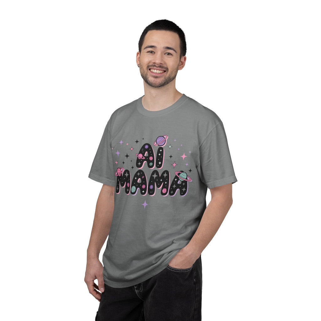 AI Mama "Digital Daydreamer" Unisex Garment-Dyed T-shirt
