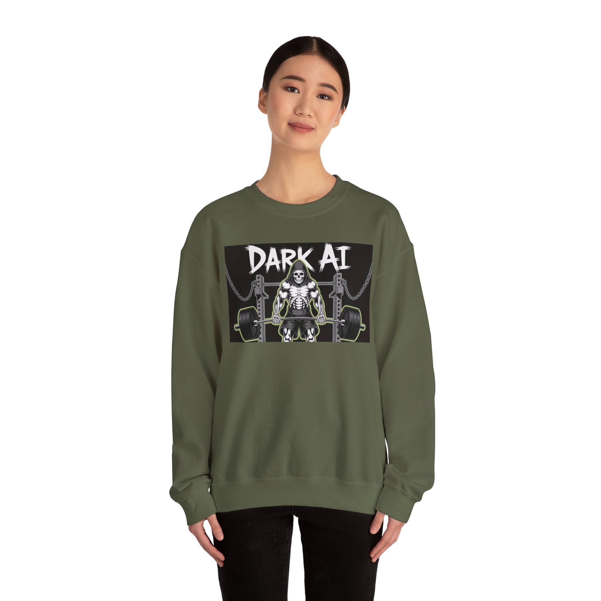 DARK AI "Reaper Protocol" Unisex Heavy Blend™ Crewneck Sweatshirt