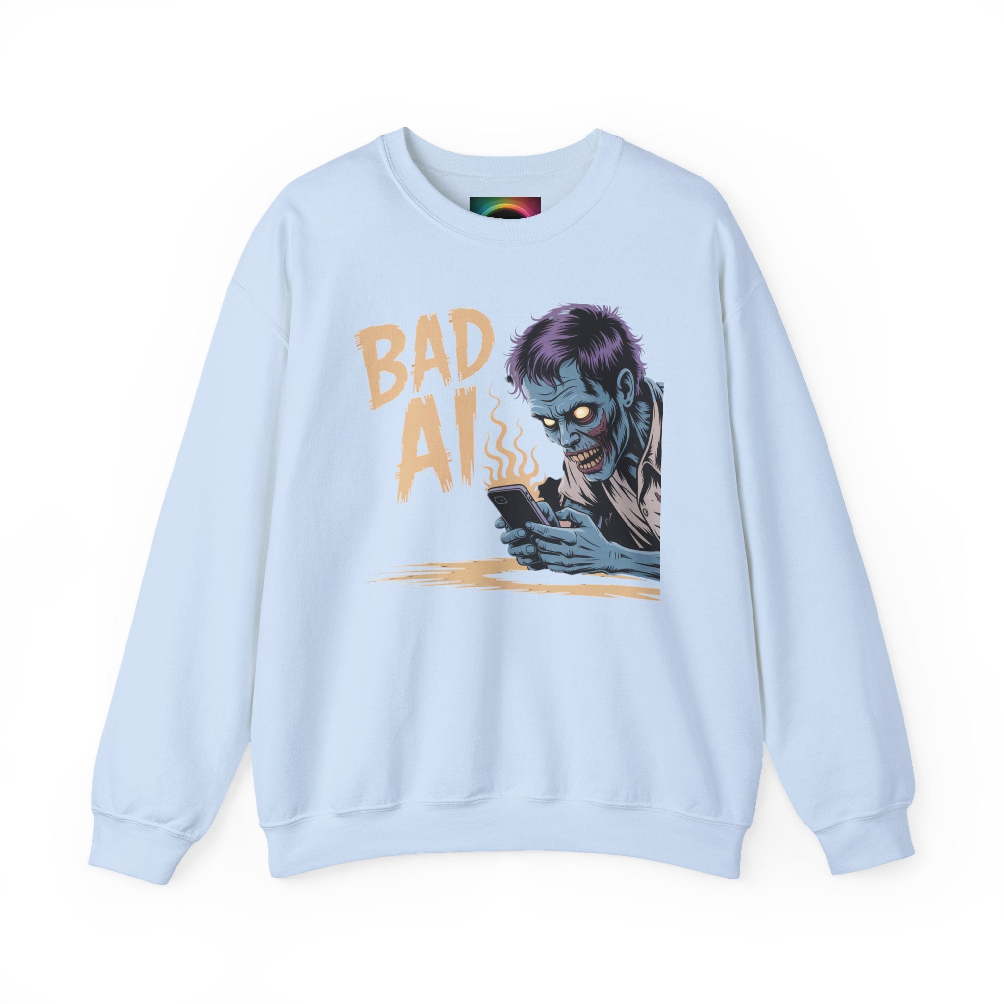Bad AI "ZOMBIE SCROLL" Unisex Heavy Blend™ Hooded Sweatshirt