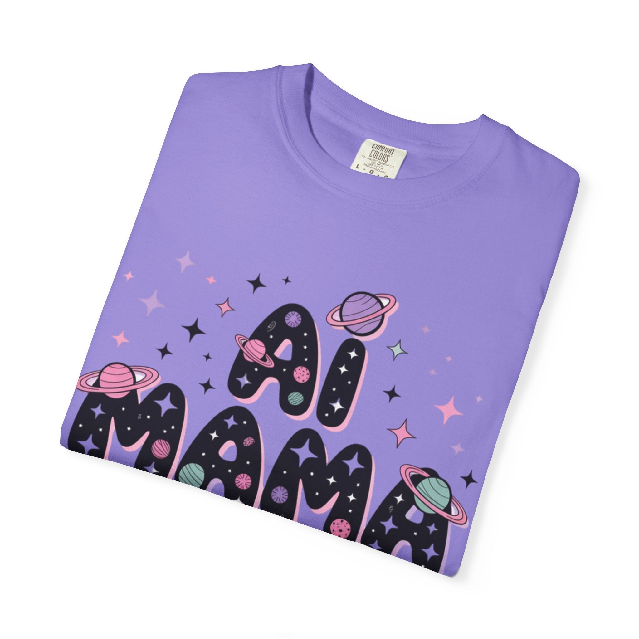 AI Mama "Digital Daydreamer" Unisex Garment-Dyed T-shirt