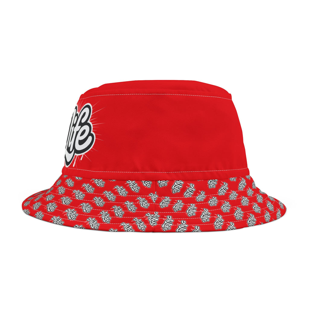 Ai Life  "Techwave Flow" Bucket Hat (AOP)