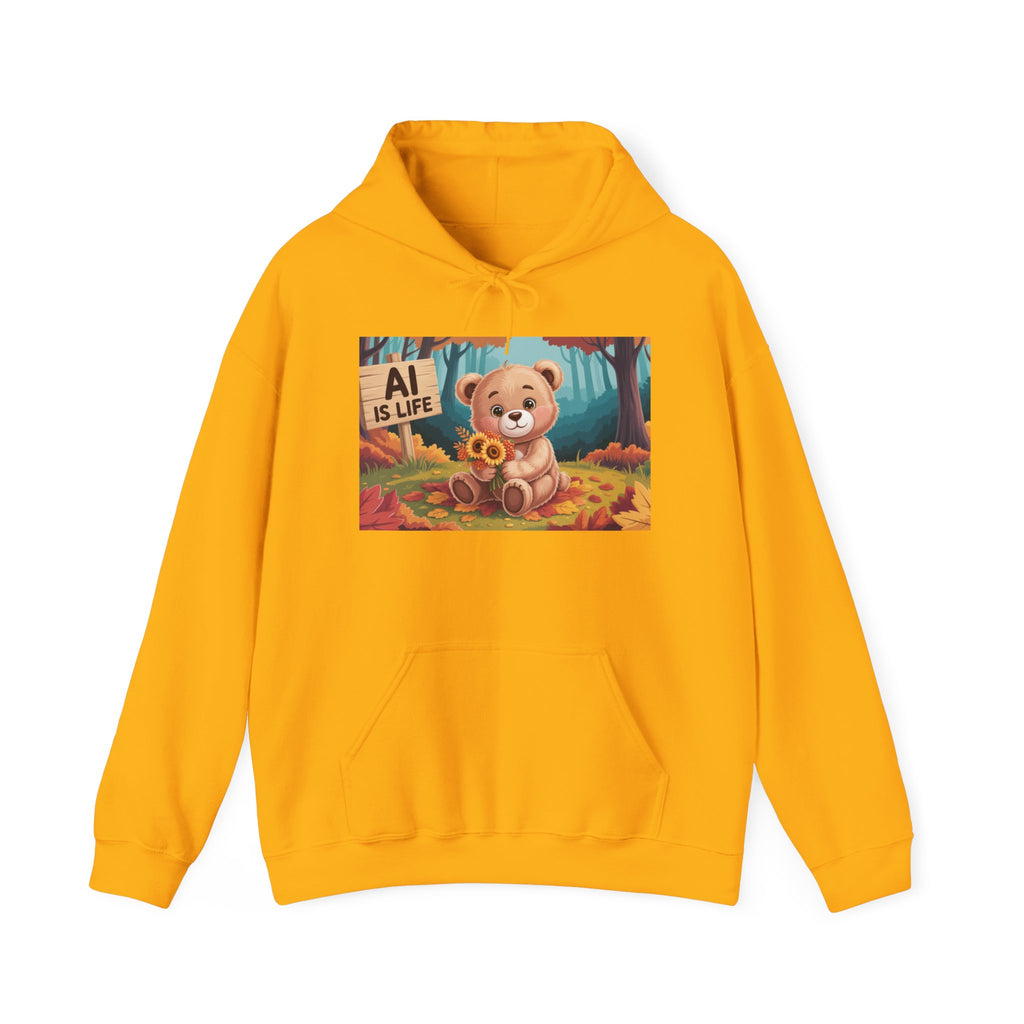 AI IS LIFE  " Cuddle Code "  Unisex Heavy Blend™ Hooded Sweatshirt
