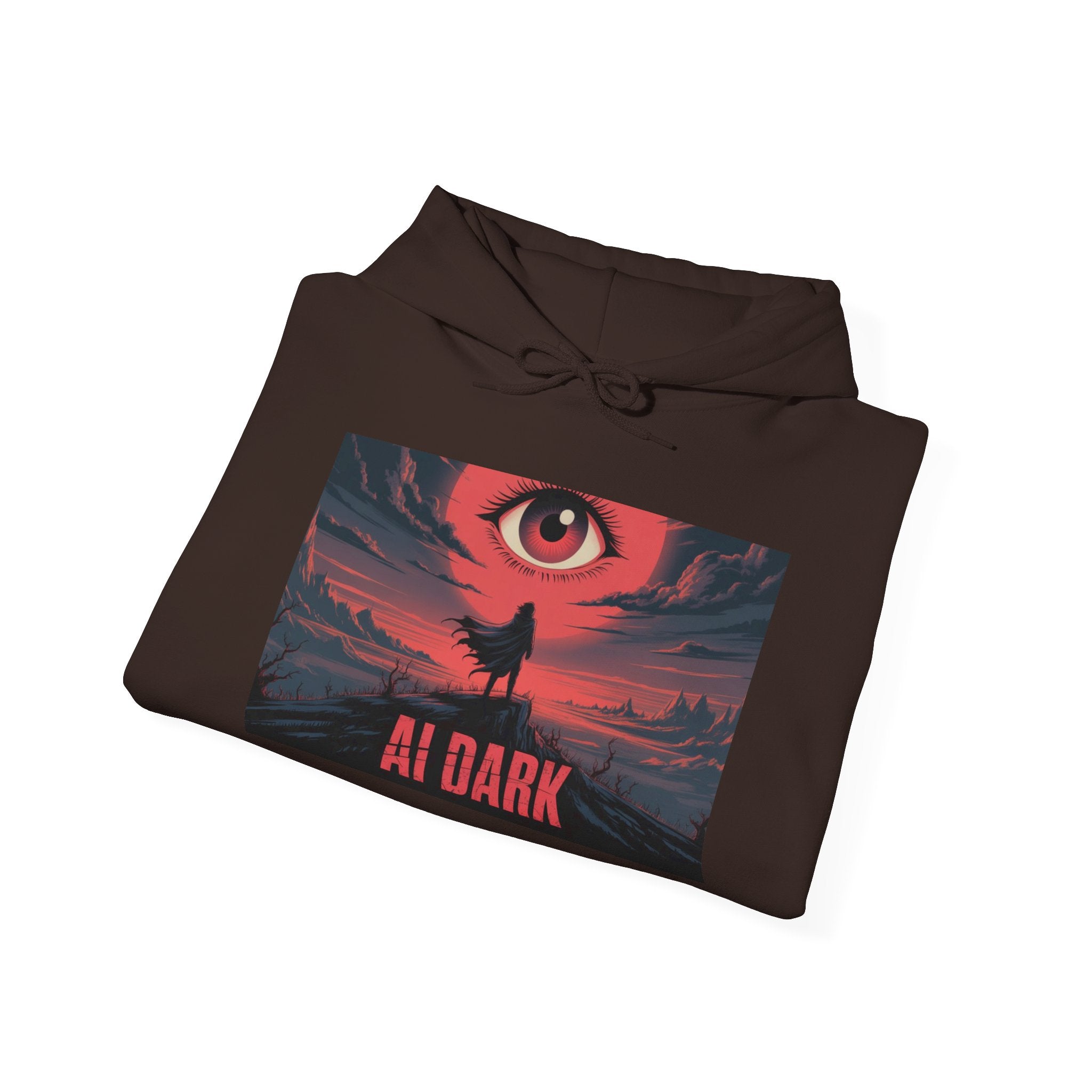 AI DARK  “ Shadow Protocol ”  Unisex Heavy Blend™ Hooded Sweatshirt