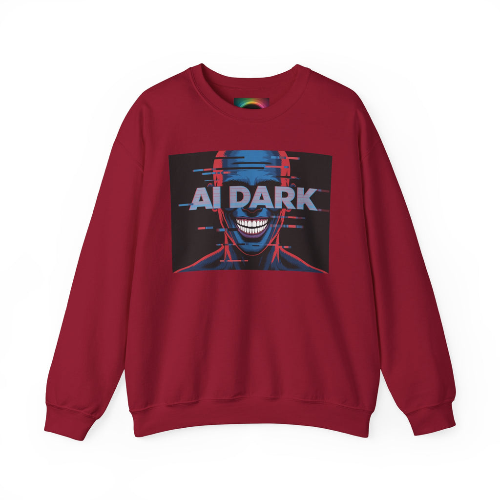 AI DARK  " Deepcore Distortion "  unisex Heavy Blend™ Crewneck Sweatshirt