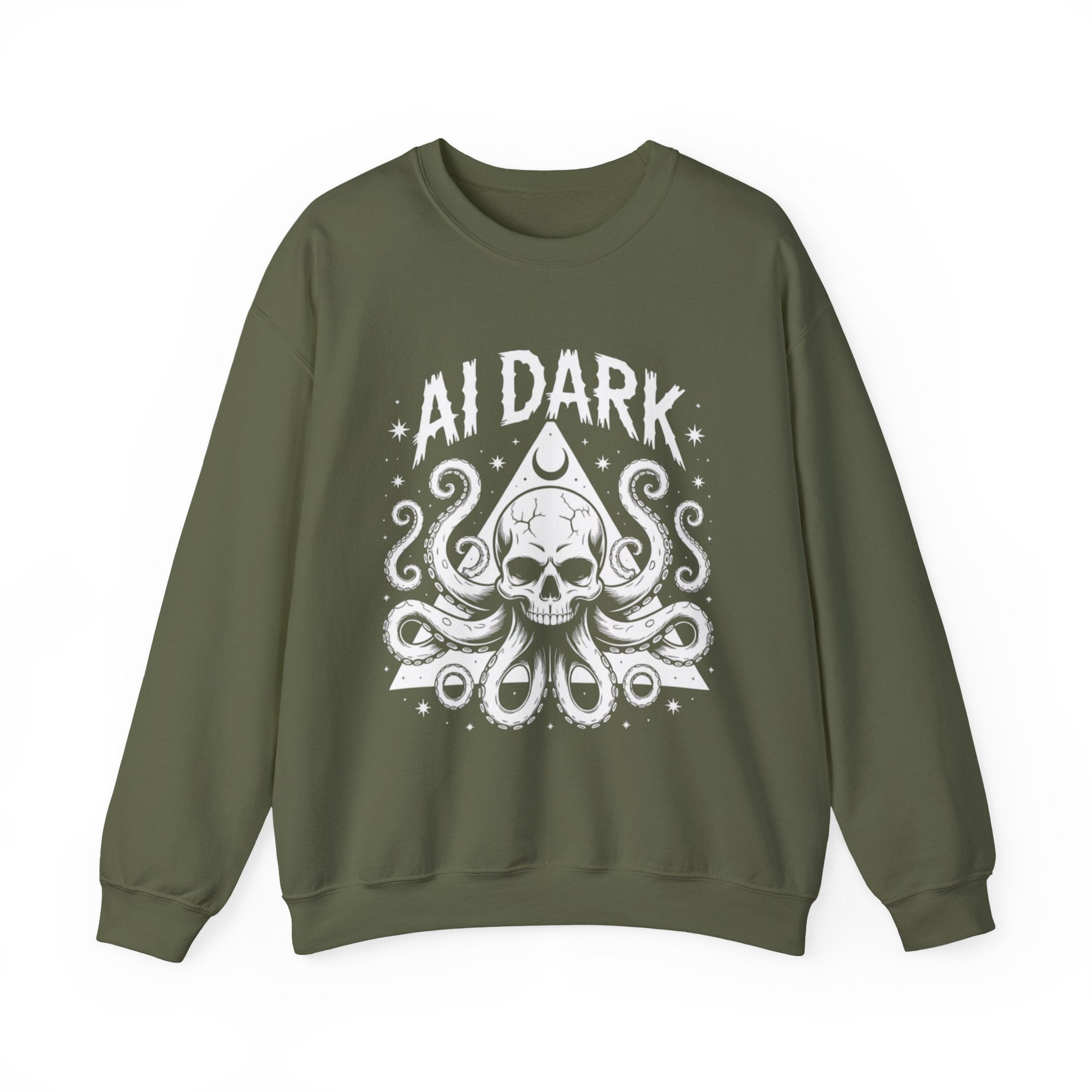 AI Dark  "Nightmare Network"  Unisex Heavy Blend™ Crewneck Sweatshirt