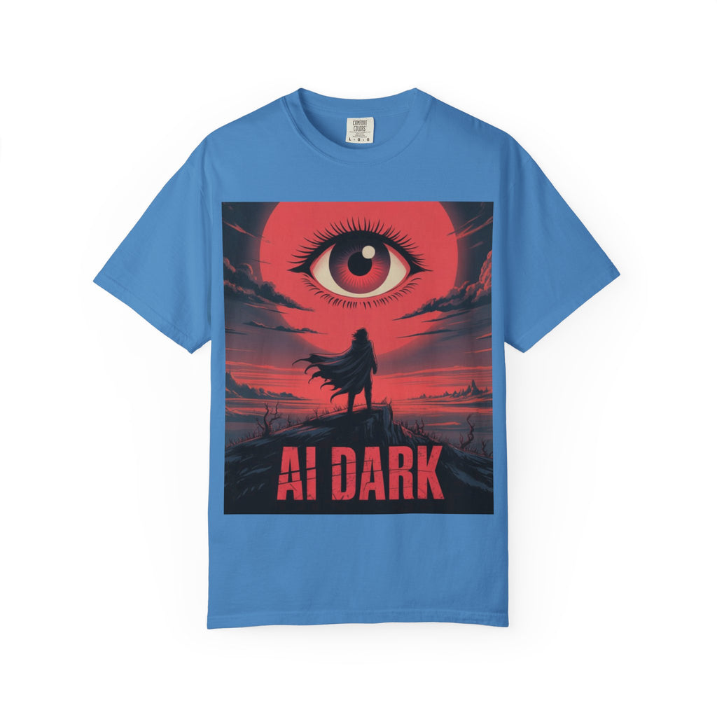 AI DARK “Shadow Protocol” Unisex Garment-Dyed T-shirt