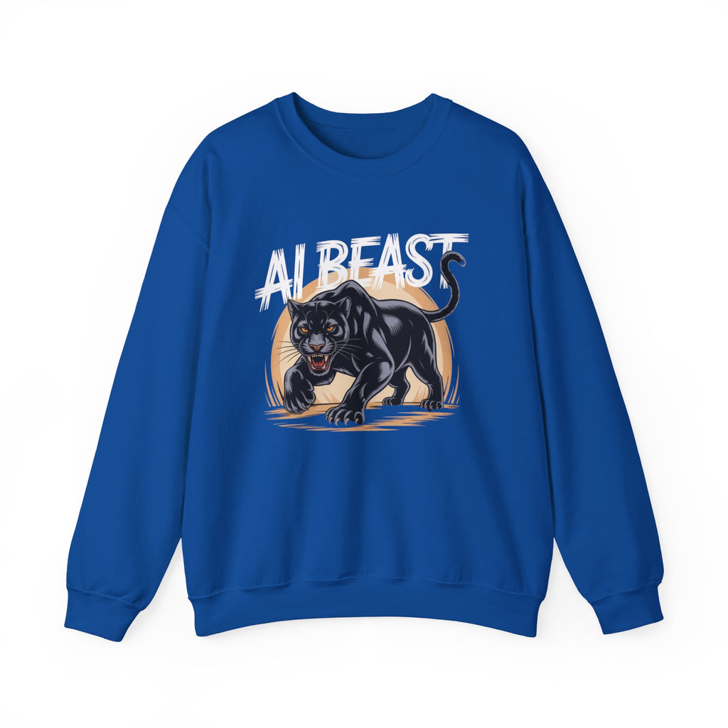 AI BEAST "Midnight Matrix" Unisex Heavy Blend™ Crewneck Sweatshirt