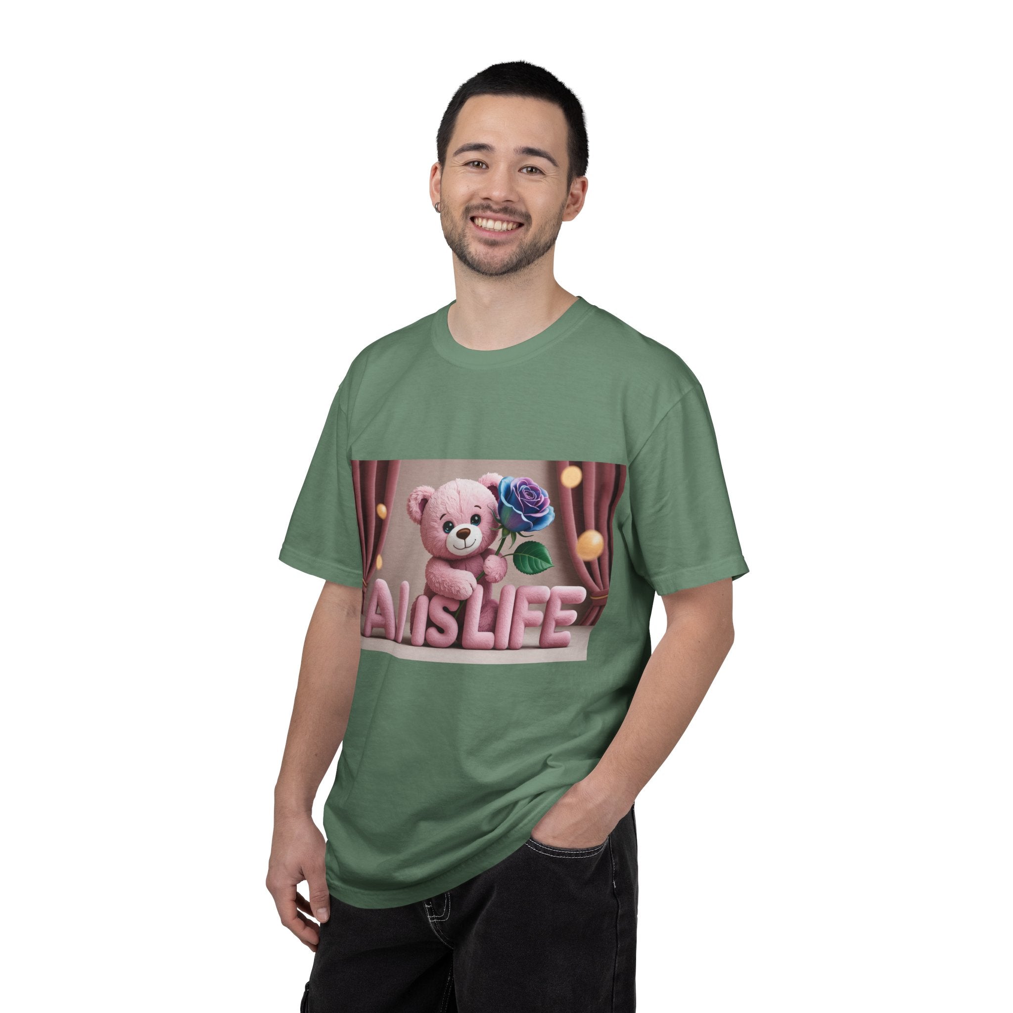 AI IS LIFE  "CUTE CIRCUIT" Casual Unisex Tee