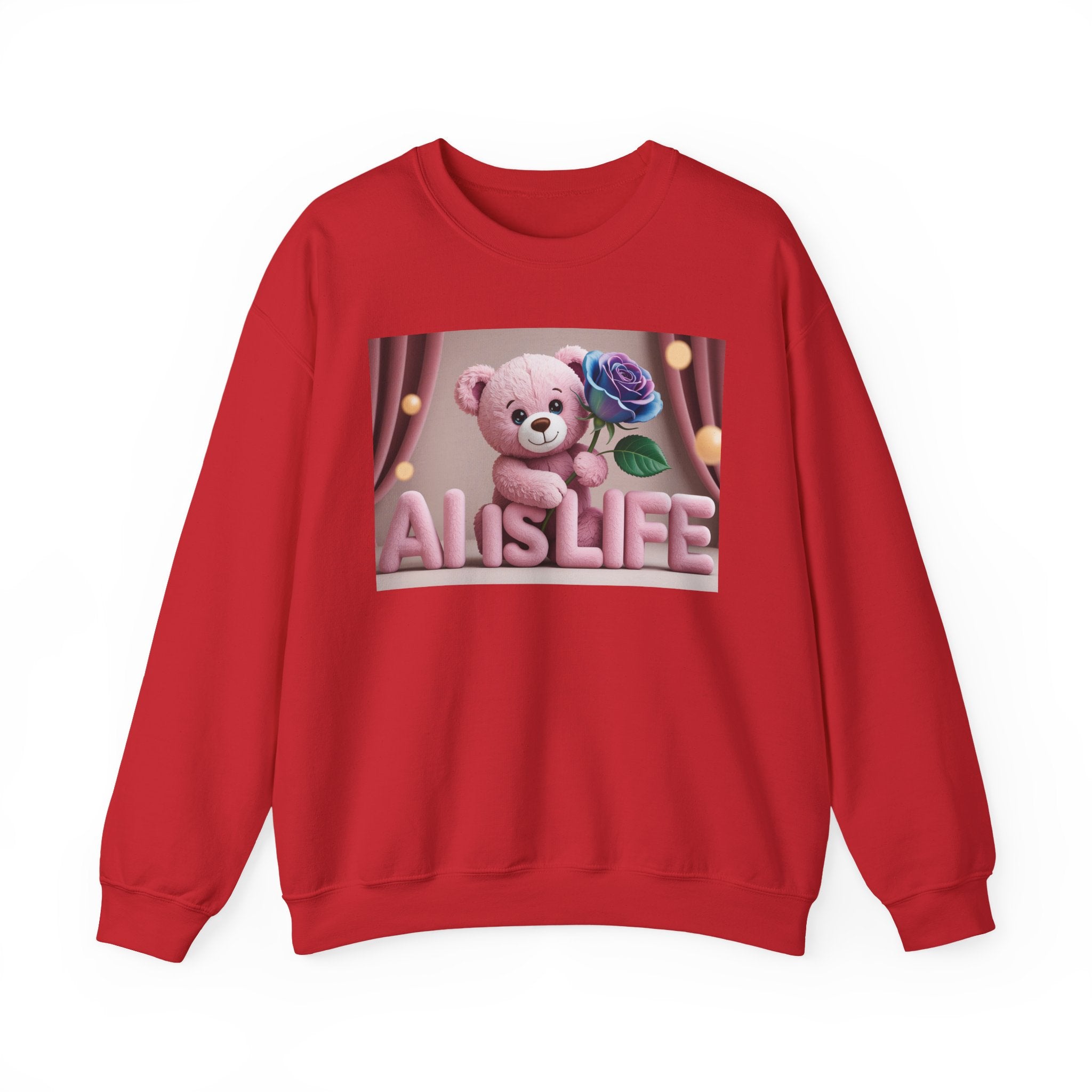 AI IS LIFE  "CUTE CIRCUIT" Unisex Heavy Blend™ Crewneck Sweatshirt
