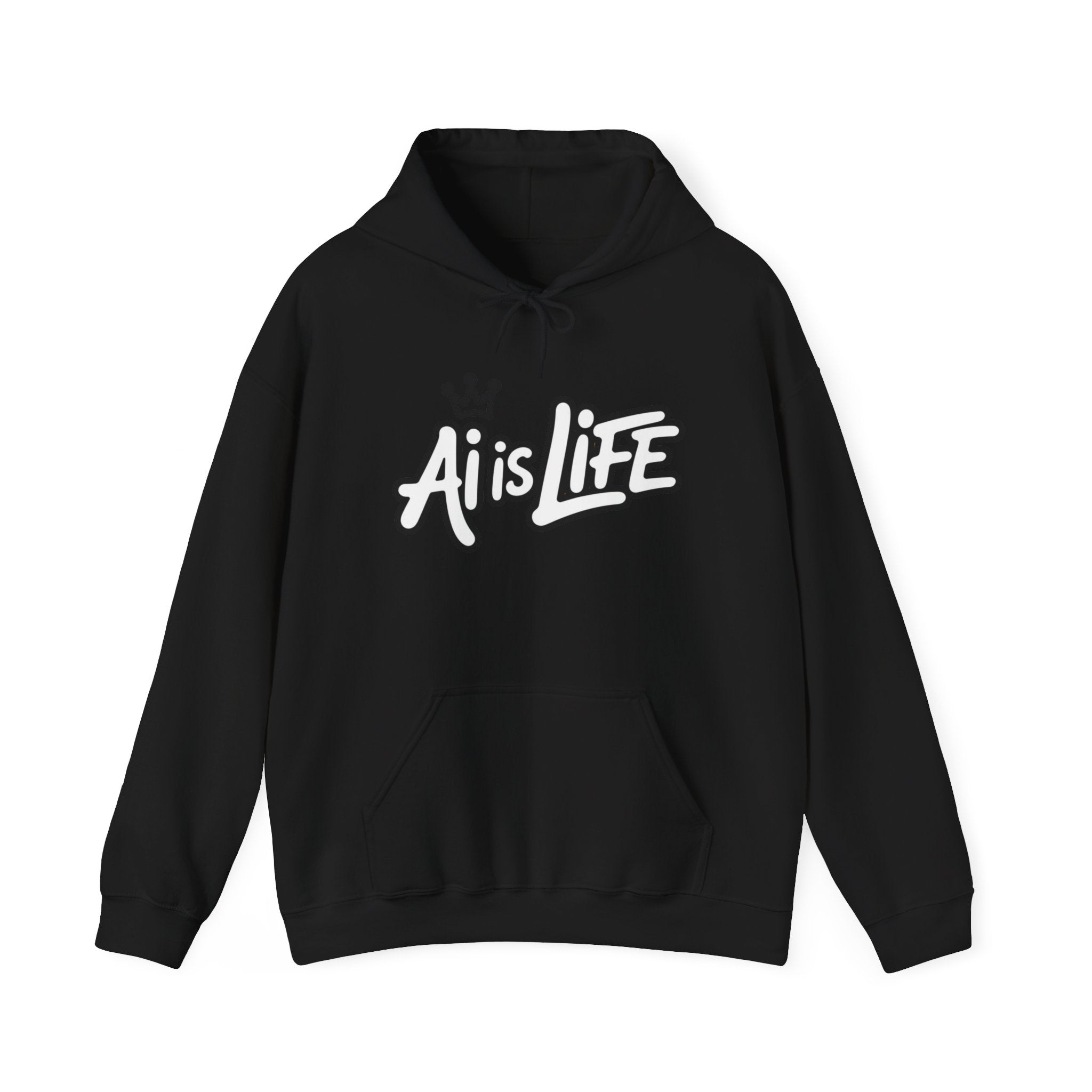AI is LIFE “DIGITAL DYNASTY” Unisex Heavy Blend™ Hooded Sweatshirt