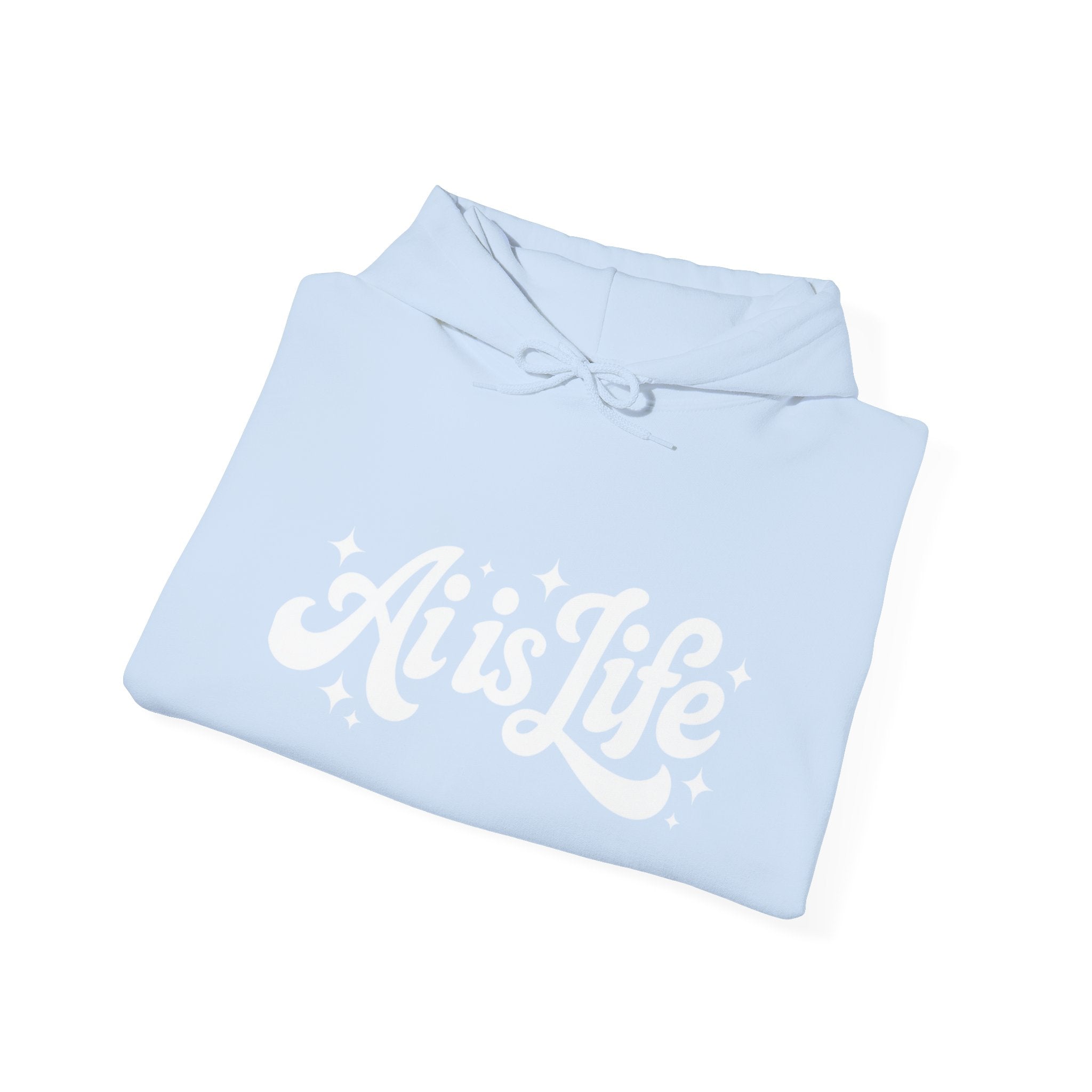 Ai is Life  "TechFlow Energy" Unisex Heavy Blend™ Hooded Sweatshirt