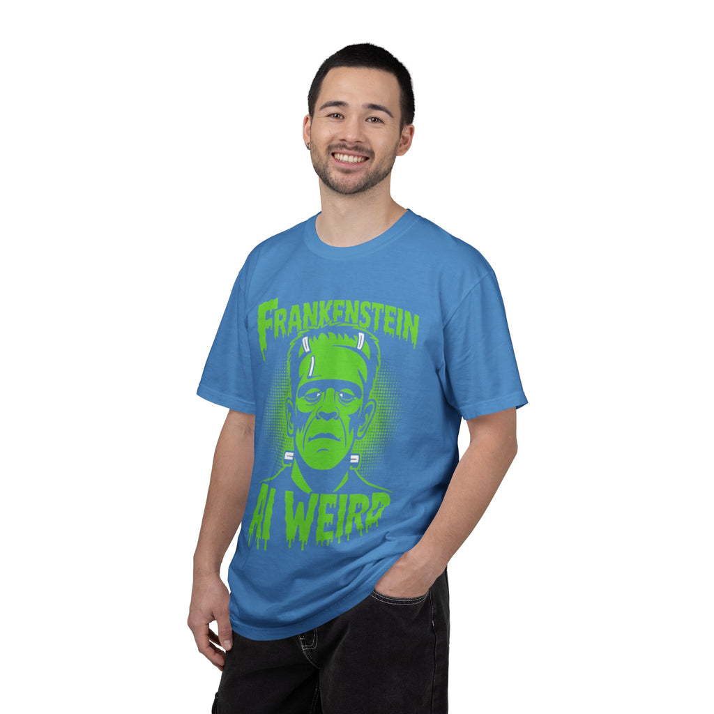 AI Weird  "Frankenbyte" Unisex Garment-Dyed T-shirt