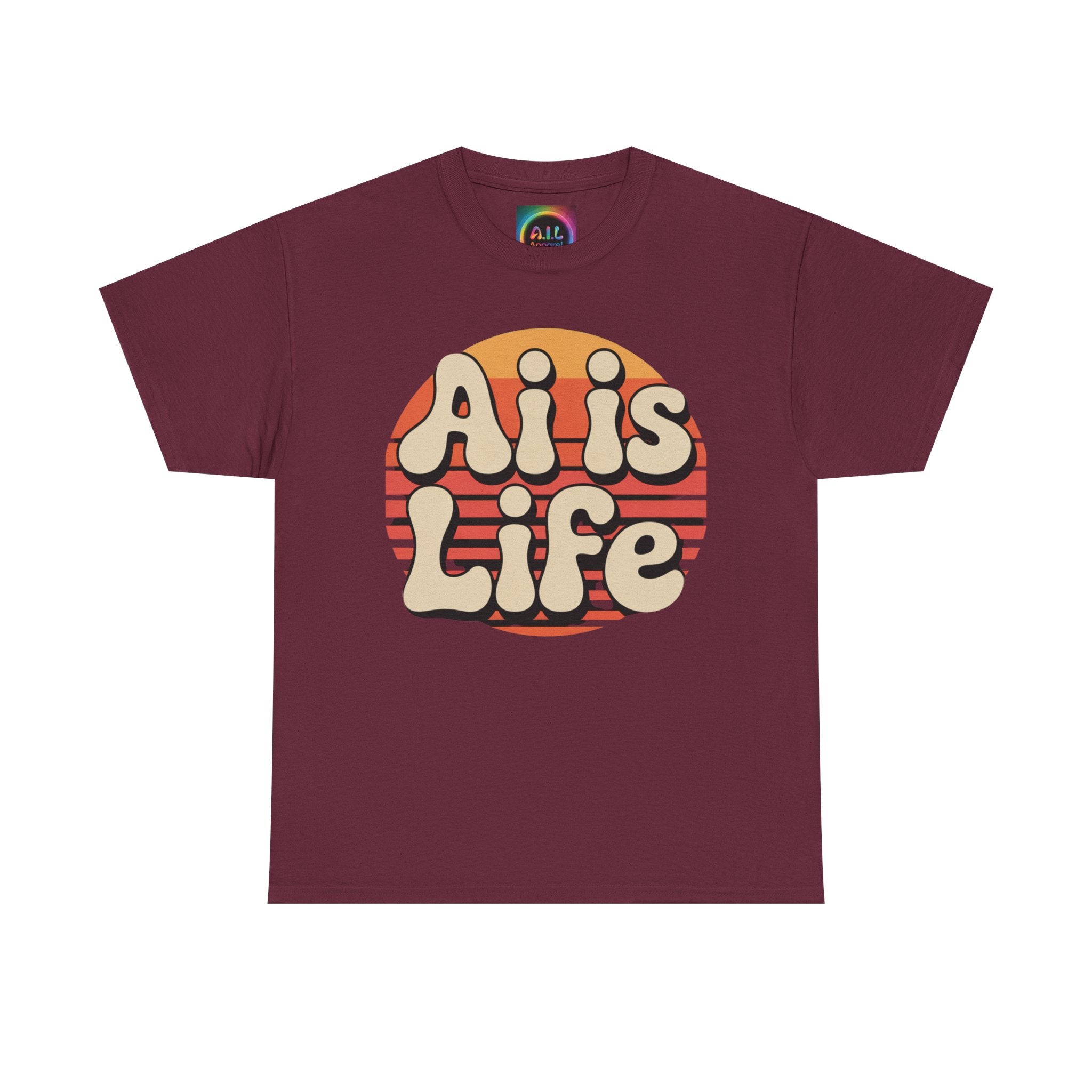 Ali Is Life "SUNSET CIRCUITRY" Retro Graphic T-Shirt