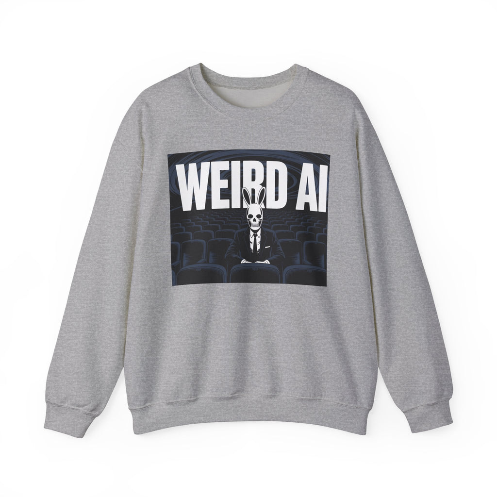 WEIRD AI " Backrooms Theater "  Unisex Heavy Blend™ Crewneck Sweatshirt