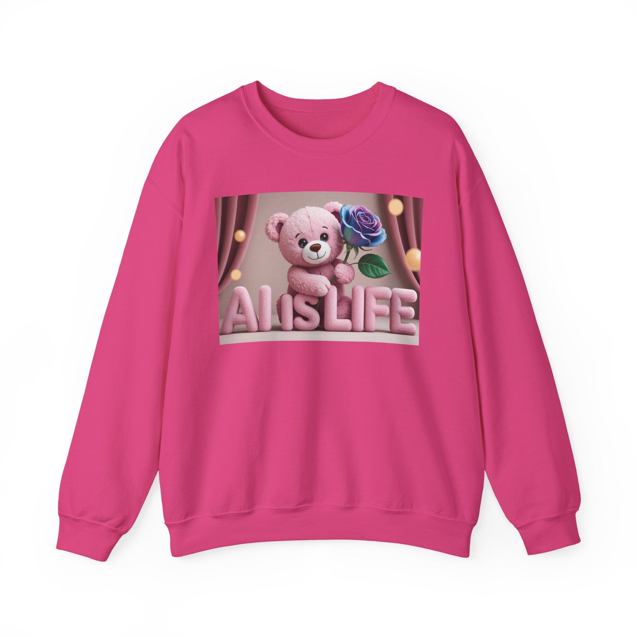 AI IS LIFE  "CUTE CIRCUIT" Unisex Heavy Blend™ Crewneck Sweatshirt