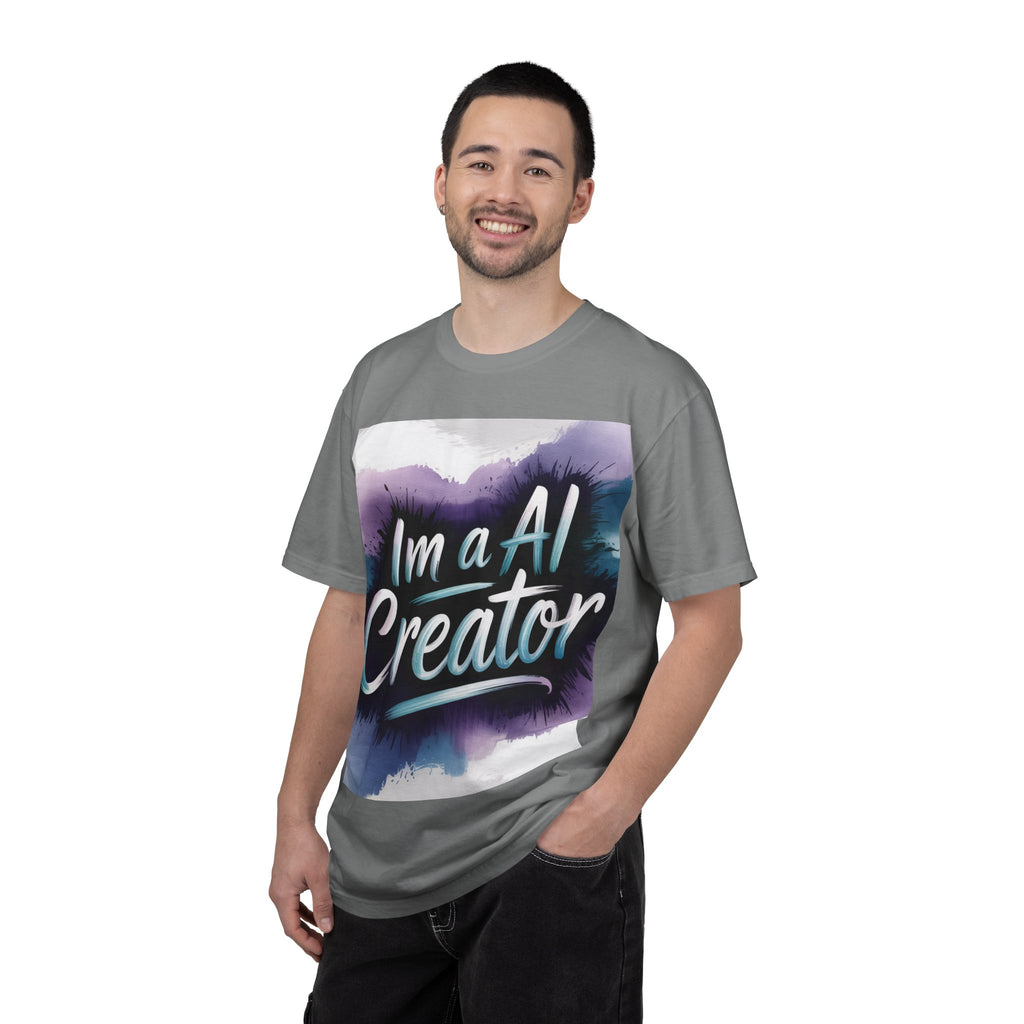 I’m a AI Creator “DIGITAL BRUSHSTROKE” Unisex Garment-Dyed T-shirt -