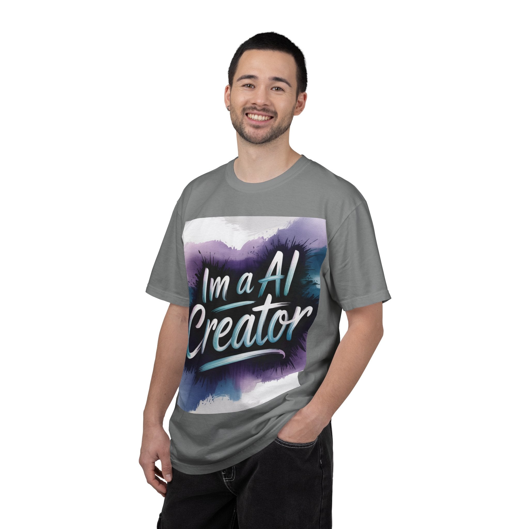I’m a AI Creator “DIGITAL BRUSHSTROKE” Unisex Garment-Dyed T-shirt -