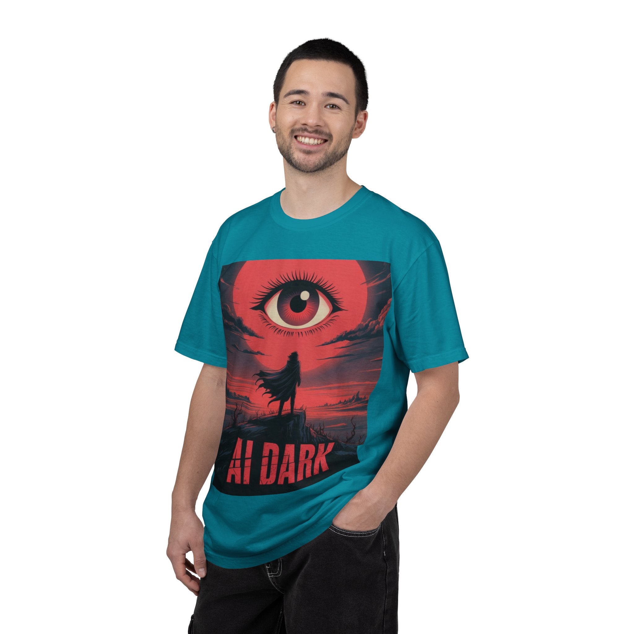 AI DARK “Shadow Protocol” Unisex Garment-Dyed T-shirt