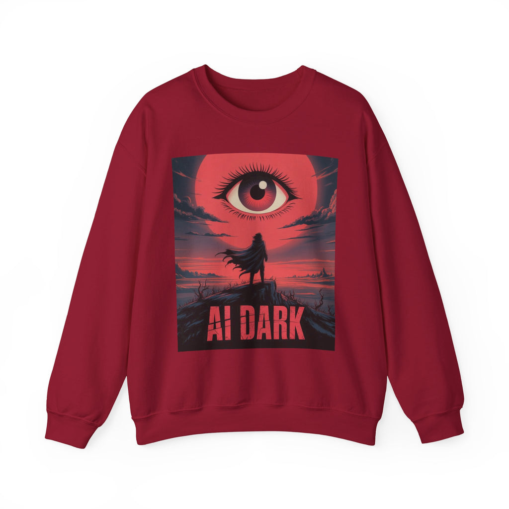 AI DARK “Shadow Protocol” Unisex Heavy Blend™ Crewneck Sweatshirt