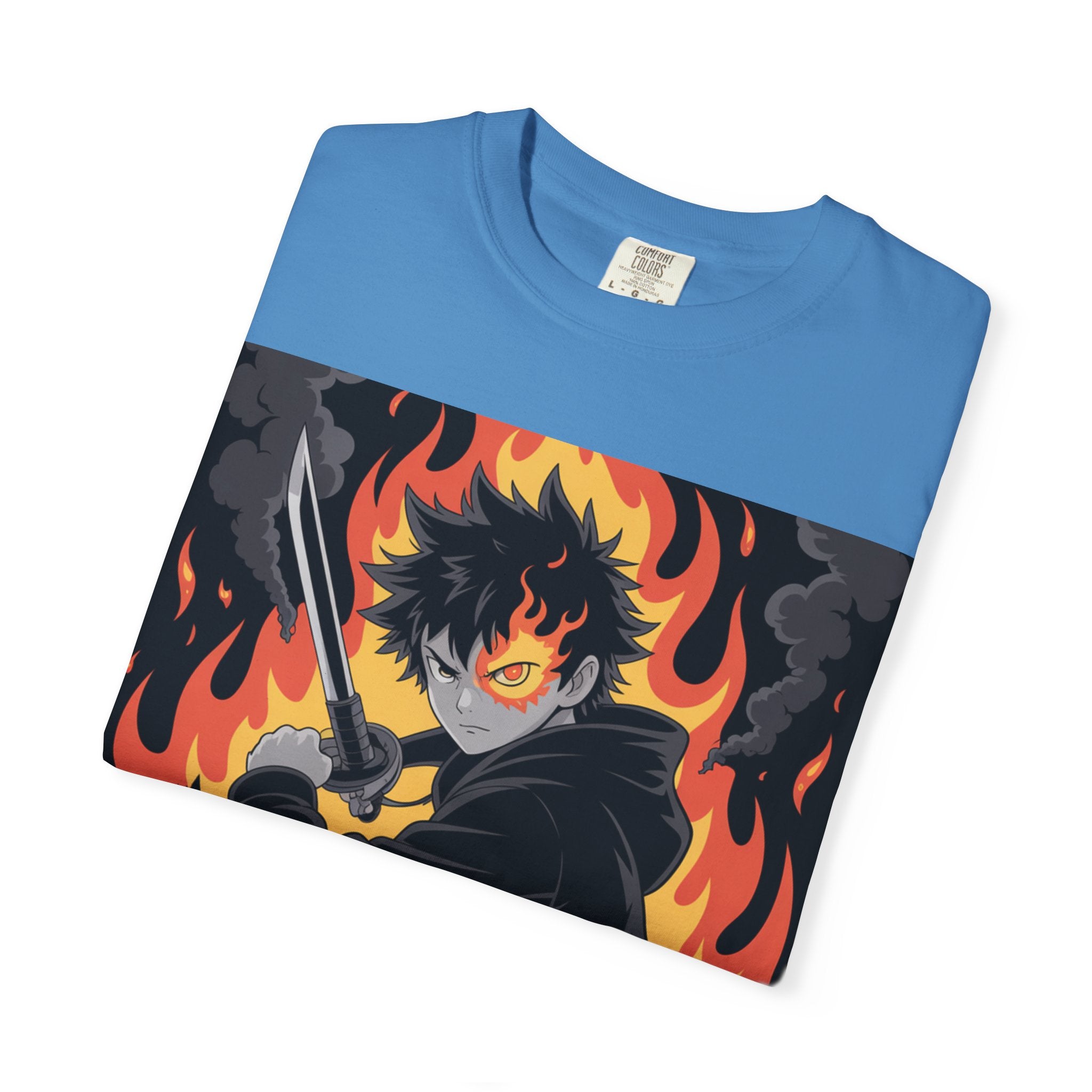 AI  BEAST "Warrior.exe"  of Unisex Garment-Dyed T-shirt