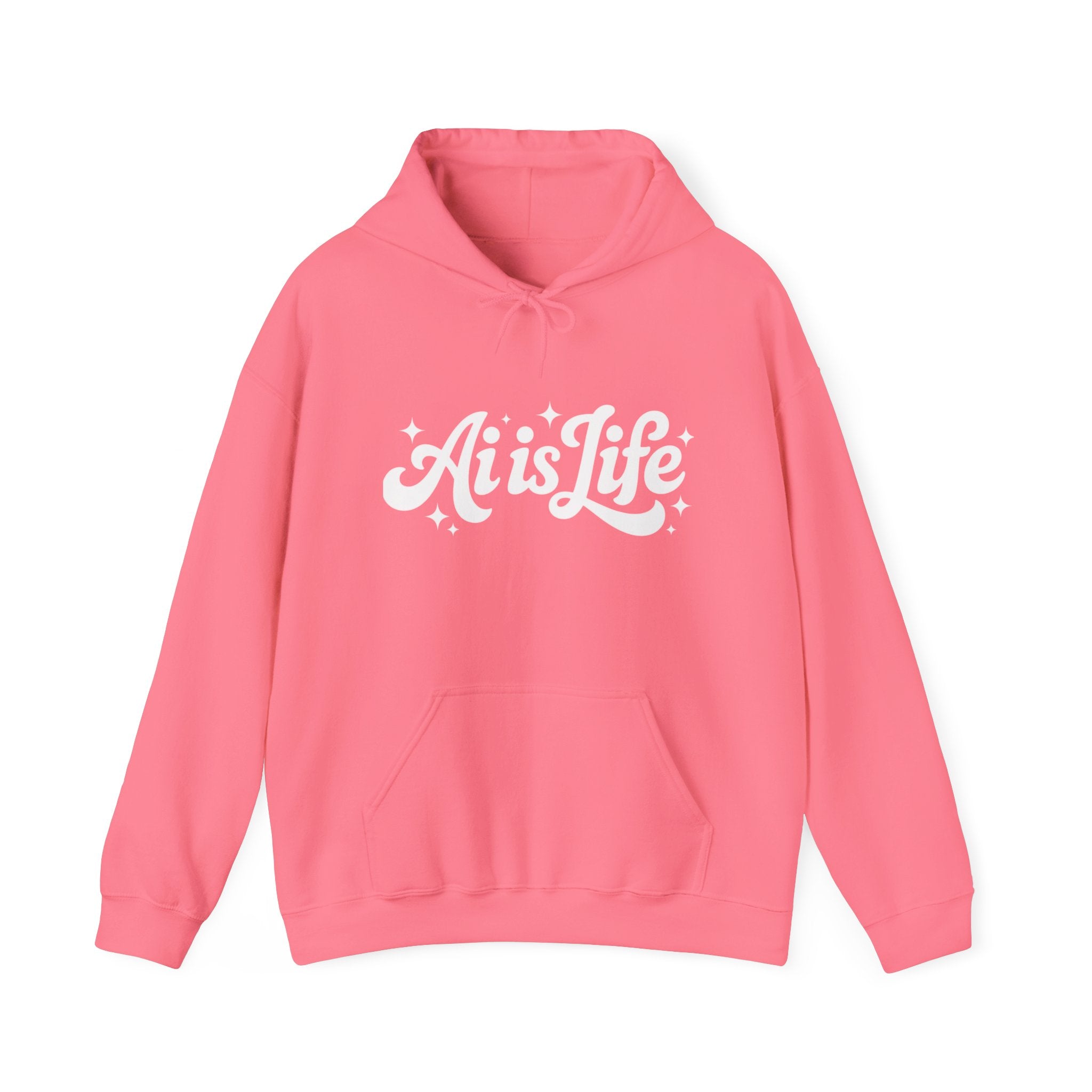 Ai is Life  "TechFlow Energy" Unisex Heavy Blend™ Hooded Sweatshirt