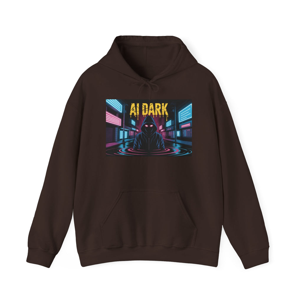 AI DARK  “Night Signal” Unisex Heavy Blend™ Hooded Sweatshirt