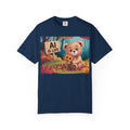 AI IS LIFE  " Cuddle Code "  Unisex Garment-Dyed T-shirt