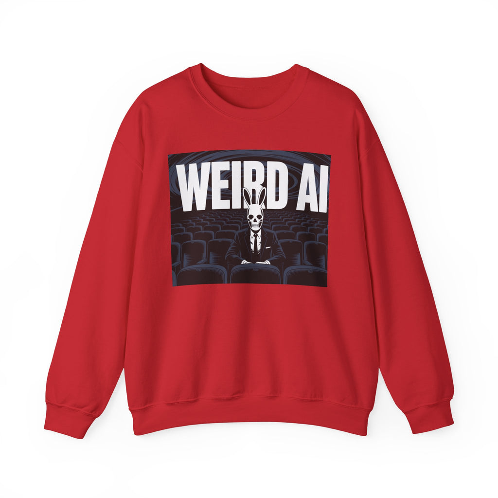 WEIRD AI " Backrooms Theater "  Unisex Heavy Blend™ Crewneck Sweatshirt