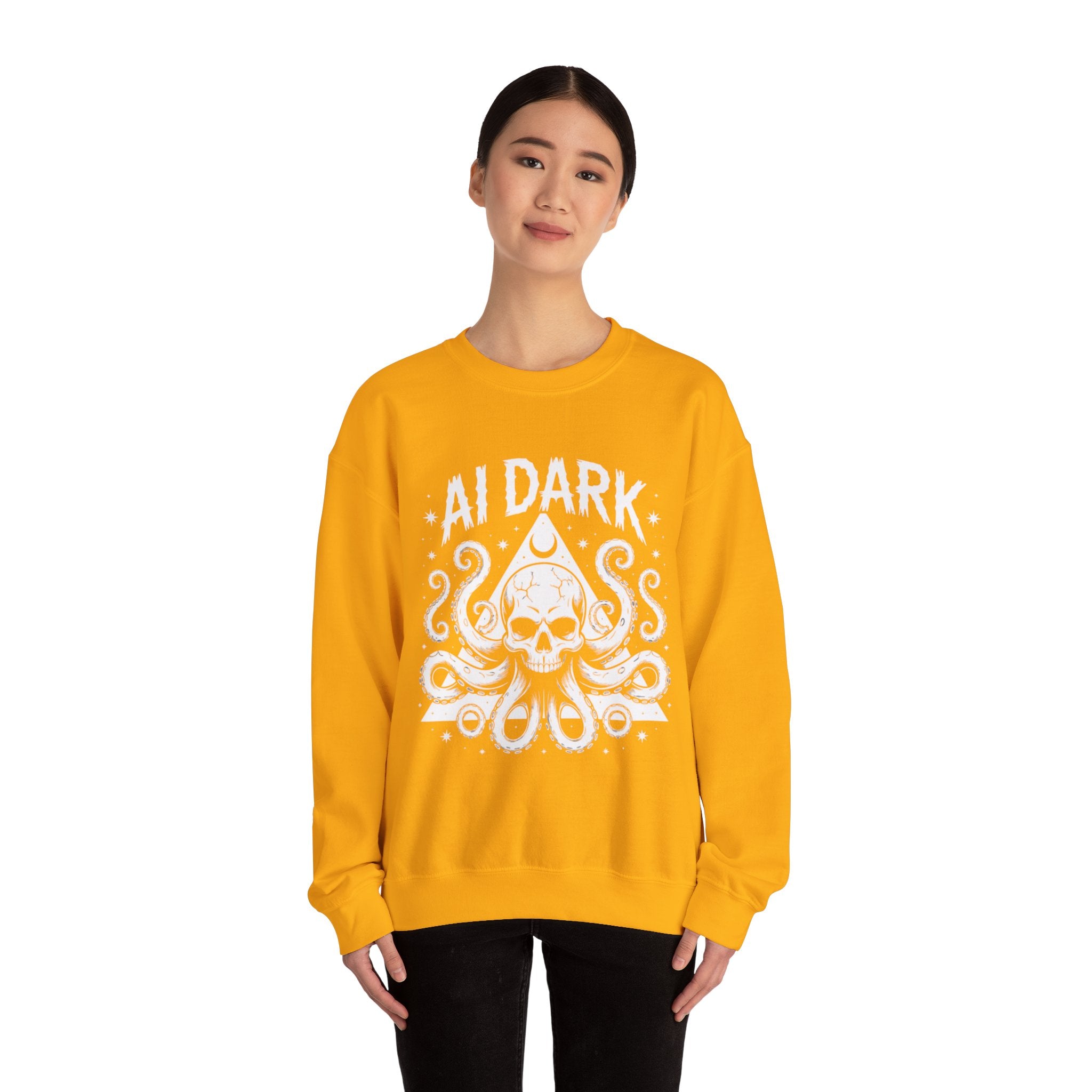 AI Dark  "Nightmare Network"  Unisex Heavy Blend™ Crewneck Sweatshirt
