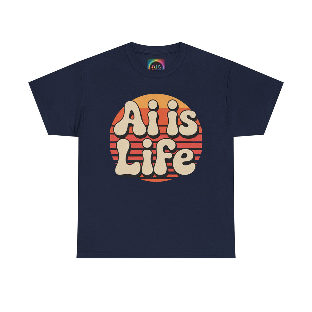 Ali Is Life "SUNSET CIRCUITRY" Retro Graphic T-Shirt