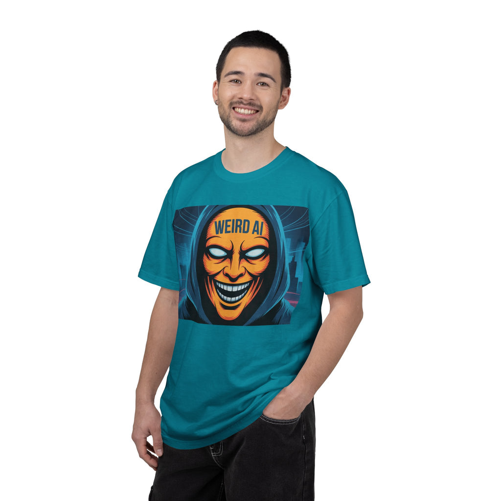 Weird AI "Masked Mode" Unisex Garment-Dyed T-shirt