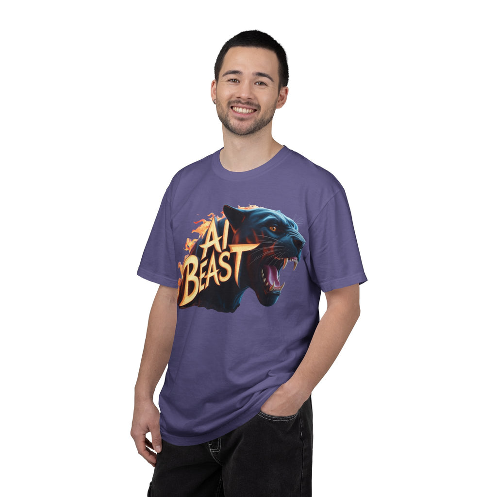 AI BEAST  "Wildfire Algorithm"  Unisex Garment-Dyed T-shirt