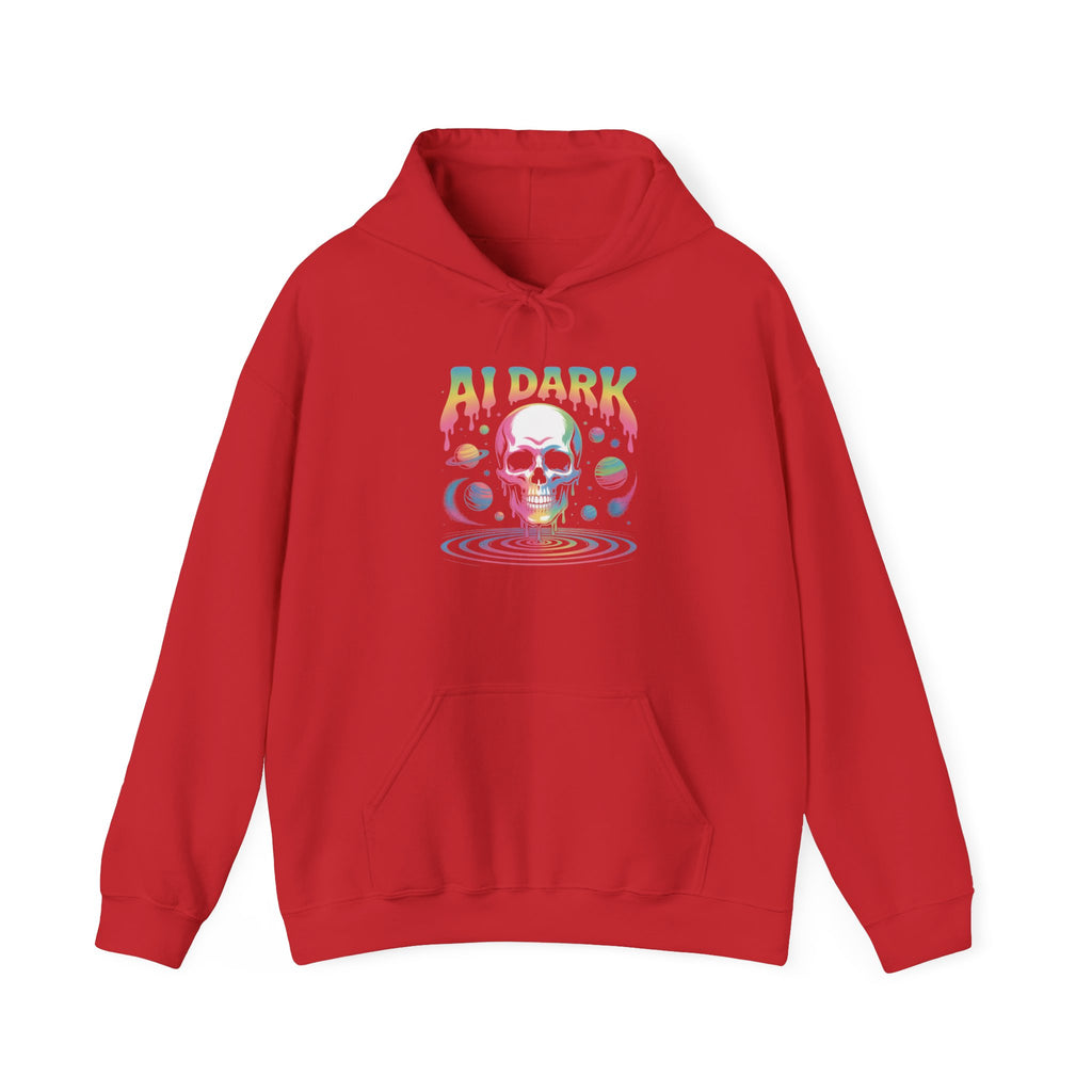 AI DARK “Death of Data” Unisex Heavy Blend™ Hooded Sweatshirt