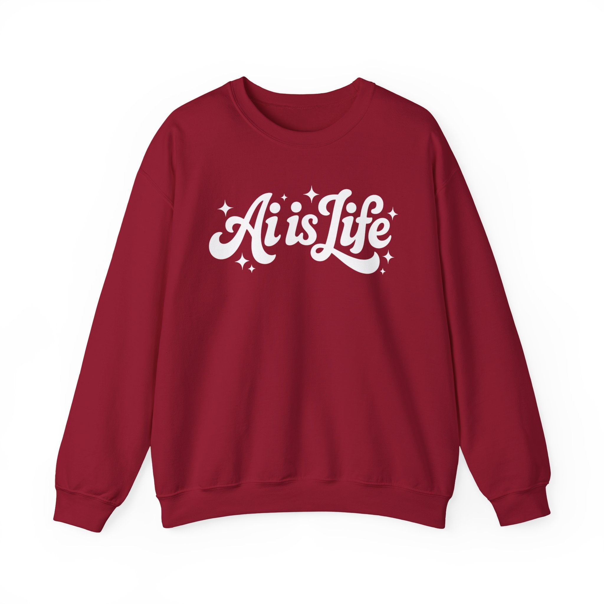 Ai is Life  "TechFlow Energy" Unisex Heavy Blend™ Crewneck Sweatshirt