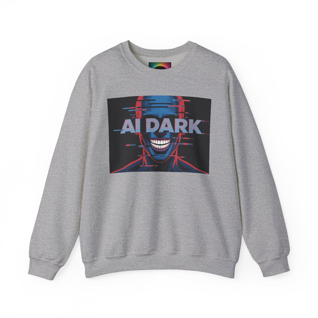 AI DARK  " Deepcore Distortion "  unisex Heavy Blend™ Crewneck Sweatshirt