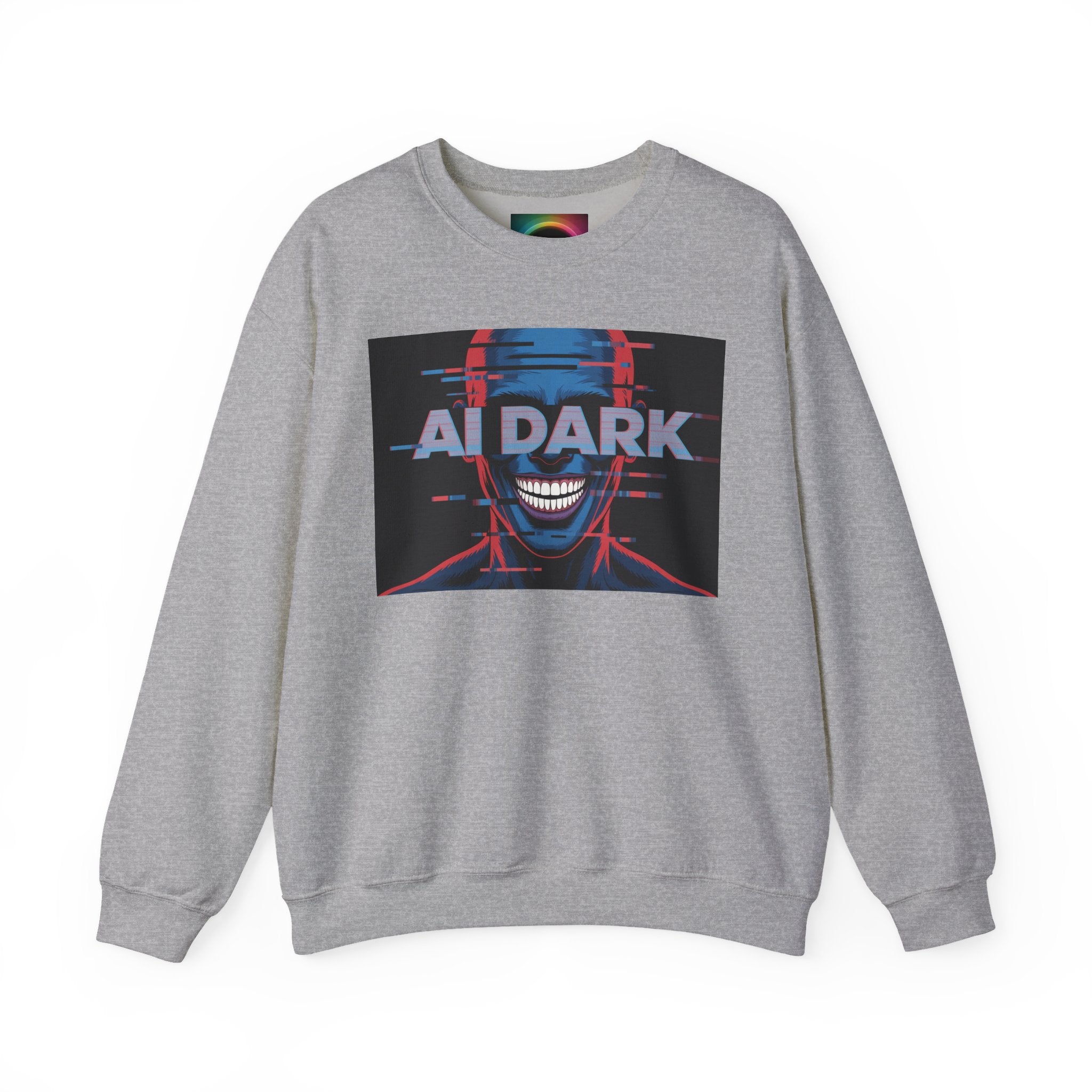 AI DARK  " Deepcore Distortion "  unisex Heavy Blend™ Crewneck Sweatshirt