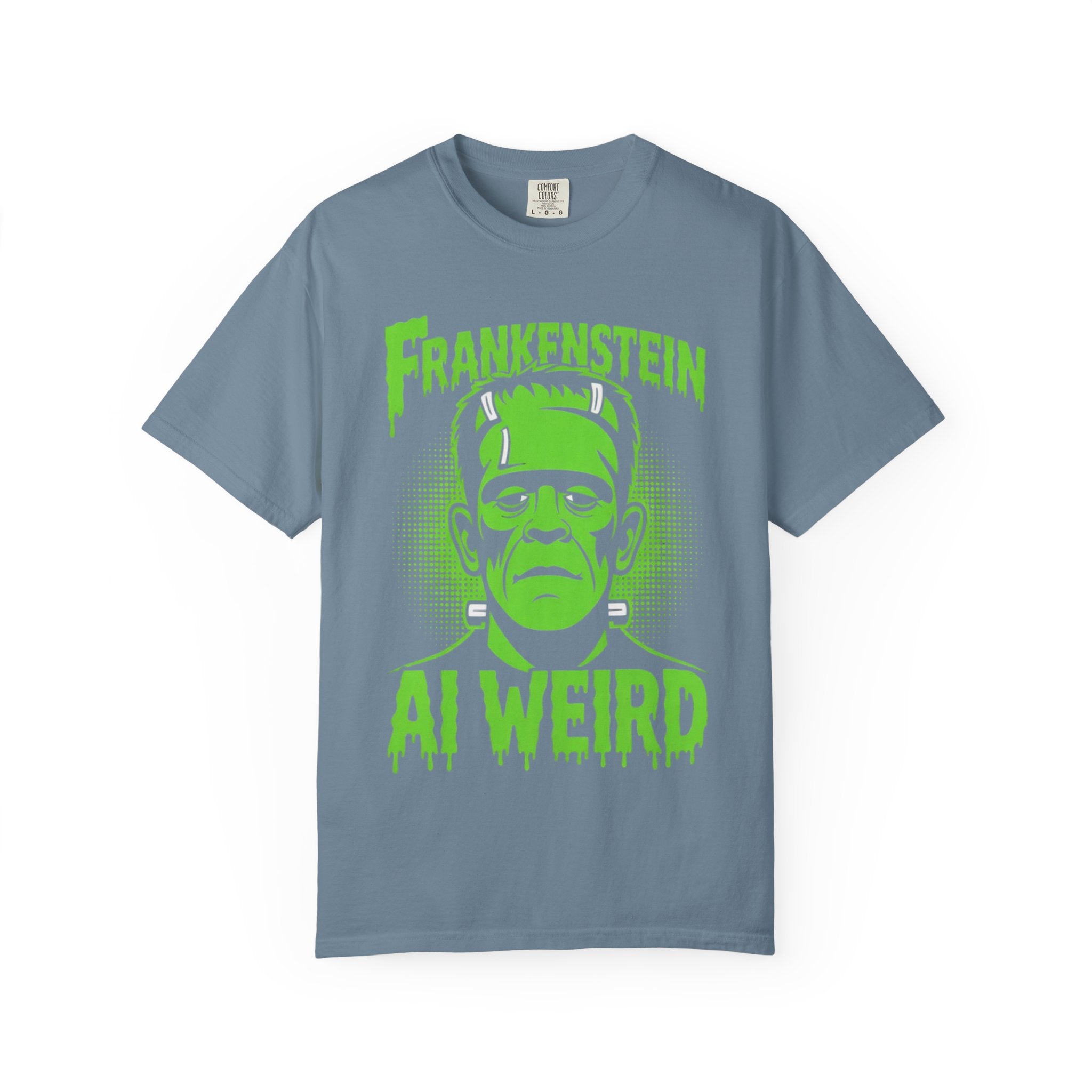 AI Weird  "Frankenbyte" Unisex Garment-Dyed T-shirt