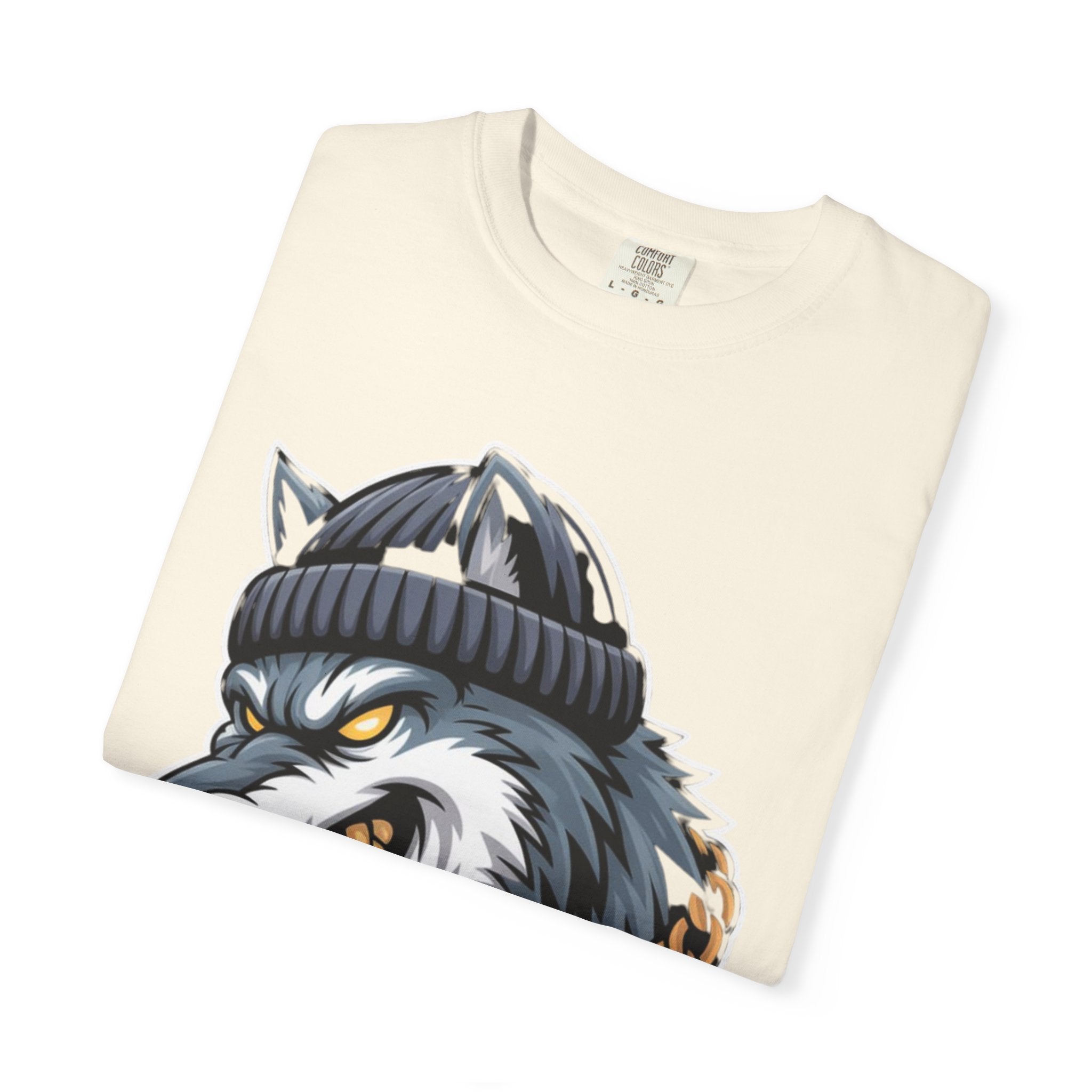 AI BEAST  "Wolf Byte Syndicate " Unisex Garment-Dyed T-shirt