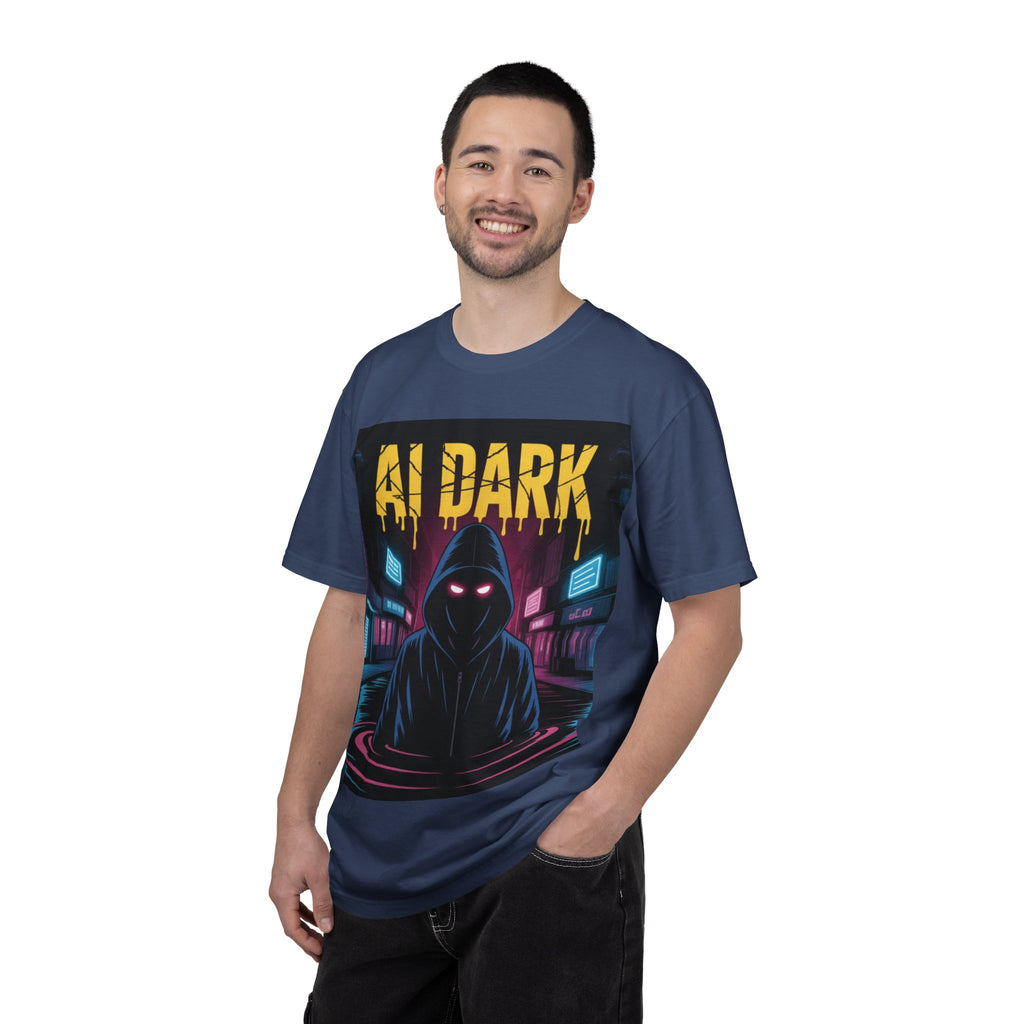 AI DARK  “Night Signal”  Unisex Garment-Dyed T-shirt