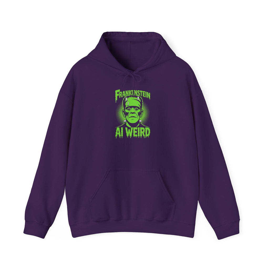 AI Weird  "Frankenbyte" Unisex Heavy Blend™ Hooded Sweatshirt