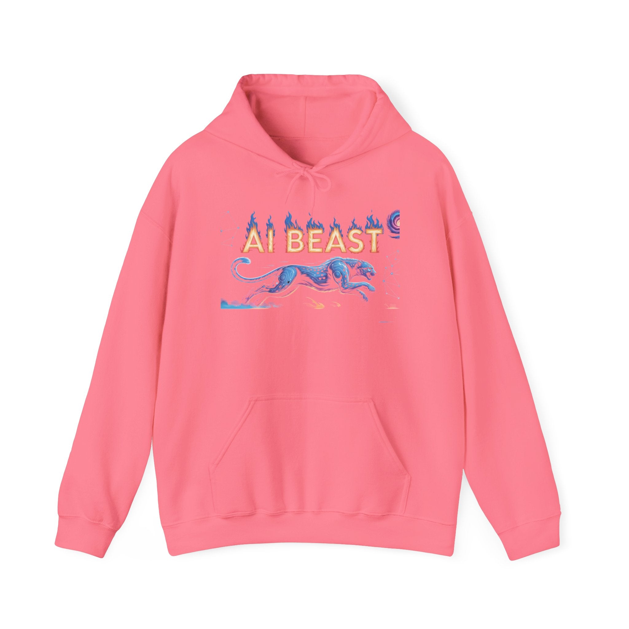 AI BEAST “Digital Predator” Unisex Heavy Blend™ Hooded Sweatshirt